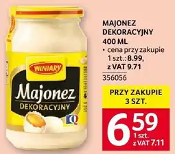 Selgros Majonez dekoracyjny 400ml Winiary oferta