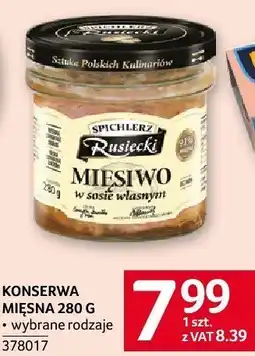 Selgros Konserwa mięsna 280g Selgros oferta