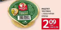 Selgros Pasztet 131/130g Profi oferta