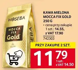 Selgros Kawa mielona MOCCA FIX GOLD 250 G WOSEBA oferta