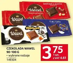 Selgros Czekolada WAWEL 90-100 G wybrane rodzaje oferta
