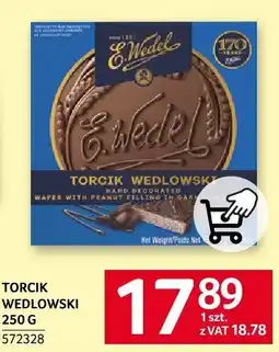 Selgros Wafle TORCIK WEDLOWSKI 250 G E. WEDEL oferta