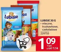 Selgros Cukierki LUBISIE 30 G mleczne, truskawkowe, czekoladowe oferta