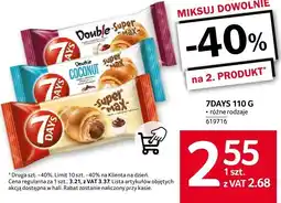 Selgros Rogalik 7DAYS 110 G różne rodzaje oferta