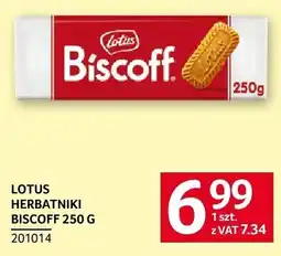 Selgros Herbatniki Biscoff Lotus oferta