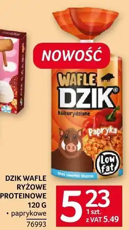 Selgros Wafle ryżowe proteinowe Dzik oferta