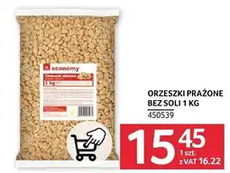 Selgros Orzeszki prażone bez soli Economy oferta