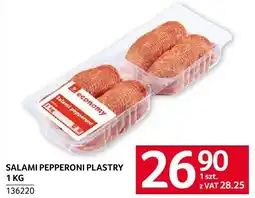 Selgros Salami pepperoni plastry Economy oferta