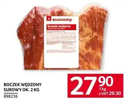 Selgros Boczek wędzony surowy Economy oferta
