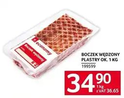 Selgros Boczek wędzony plastry Economy oferta