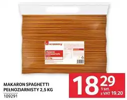 Selgros Makaron spaghetti pełnoziarnisty economy oferta
