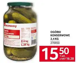 Selgros Ogórki konserwowe economy oferta