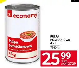 Selgros Pulpa pomidorowa economy oferta