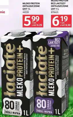 Selgros Mleko protein odtłuszczone UHT 1L Mlekpol oferta