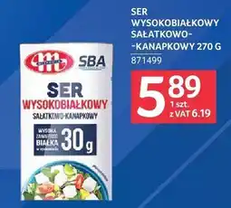 Selgros Ser wysokobiałkowy sałatkowo-kanapkowy Mlekovita SBA oferta