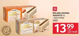 Selgros Rolada lodowa dwa rodzaje Augusto oferta