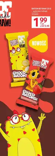 Selgros Baton Be Raw Kids wybrane rodzaje oferta
