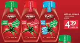 Selgros Ketchup Kotlin różne rodzaje oferta