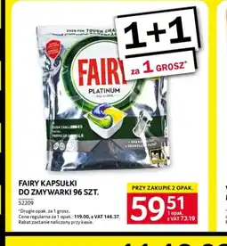 Selgros Fairy Kapsułki do zmywarki oferta