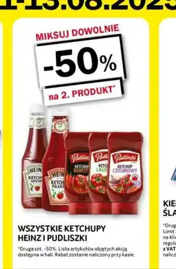 Selgros Heinz i Pudliszki Ketchupy oferta