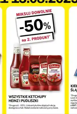 Selgros Heinz i Pudliszki Ketchupy oferta