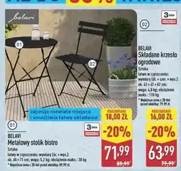 ALDI Krzesło ogrodowe Belavi oferta