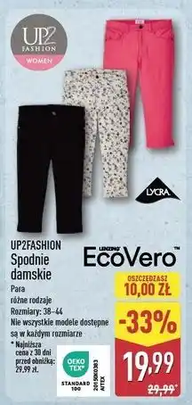 ALDI Spodnie damskie 38-44 Up2Fashion oferta