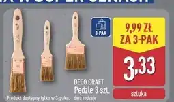 ALDI Pędzle Deco Craft oferta