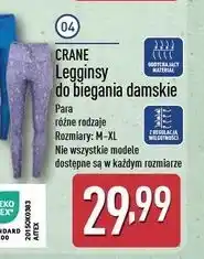 ALDI Legginsy sportowe m-xl Crane oferta