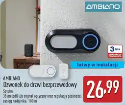 ALDI AMBIANO Dzwonek do drzwi bezprzewodowy oferta