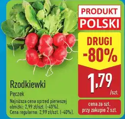 ALDI Rzodkiewki oferta