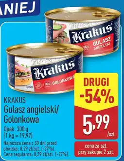 ALDI KRAKUS Gulasz angielski/ Golonkowa oferta