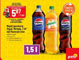 Polomarket Napój gazowany Pepsi, Mirinda, 7 UP lub Mountain Dew Frito Lay oferta