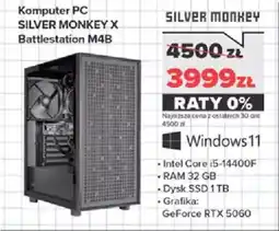 Neonet Komputer PC SILVER MONKEY X Battlestation M4B oferta