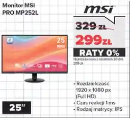 Neonet Monitor MSI PRO MP252L oferta