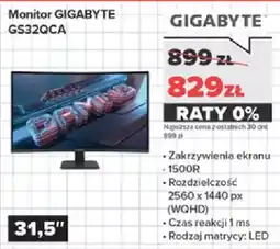 Neonet Monitor GIGABYTE GS32QCA oferta