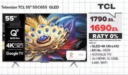 Neonet Hisense Telewizor TCL 55"55C655 QLED oferta