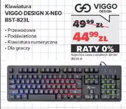 Neonet Klawiatura VIGGO DESIGN X-NEO BST-823L oferta