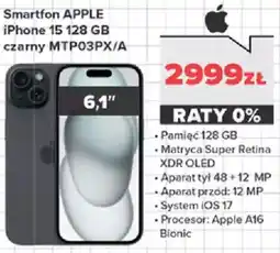 Neonet Smartfon APPLE iPhone 15 oferta