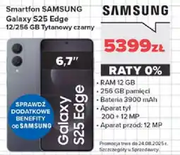 Neonet Smartfon SAMSUNG Galaxy S25 Edge oferta