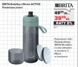 Neonet BRITA Butelka z filtrem ACTIVE Pastelowa zieleń oferta