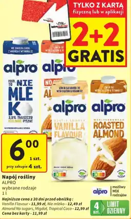 Intermarche Napój rośliny ALPRO oferta