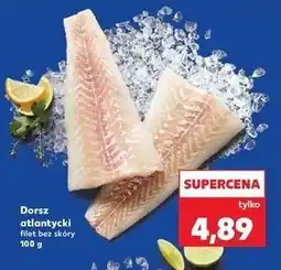 Kaufland Dorsz atlantycki - filety bez skóry oferta