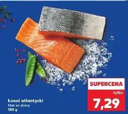 Kaufland Łosoś atlantycki filet ze skórą oferta