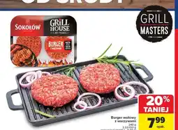 Carrefour Burger z warzywami Sokołów Grill House oferta