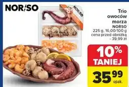 Carrefour Trio owoców morza Norso oferta