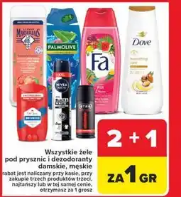 Carrefour Żel pod prysznic nourishing care Dove Advanced Care oferta
