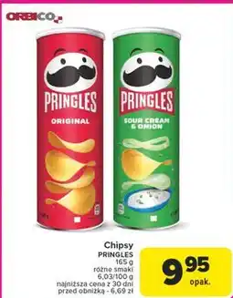 Carrefour Chipsy original Pringles oferta