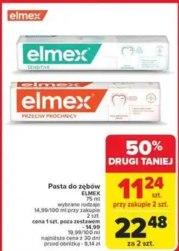 Carrefour Pasta do zębów przeciw próchnicy Elmex oferta