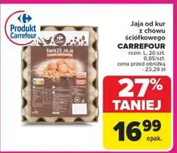 Carrefour Jaja ściółkowe kl. l Carrefour oferta